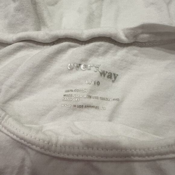 Everyway Solid White Muscle Tank Top - Picture 5 of 5